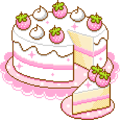 cake,strawberry,transparent,kawaii,yum,slice,xxkawaiiakachan,kawaii cake