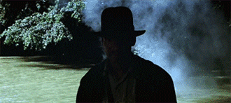 indiana jones and the raiders of the lost ark,indiana jones,raiders of the lost ark,movies,movie,celebrities,scared,walking,harrison ford,raiders,sneaking,movieet