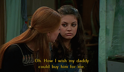 jackie burkhart,tv,show,mila kunis,70s,that 70s show,308,laura prepon,donna pinciotti,90s shows,70s show,series quotes,jackie bags hyde