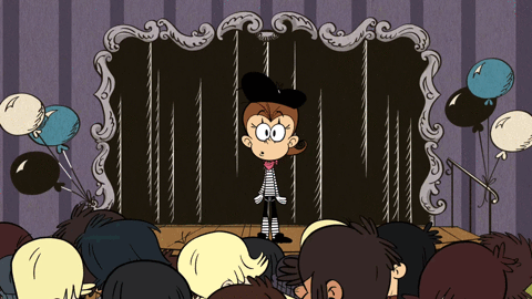 the loud house,funny,reaction,fail,party,crazy,scared,nickelodeon,celebration,cartoons,prank,surprise,popular,clown,circus,tricks,carnival
