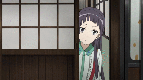 door,anime,sakura,quest,slowly