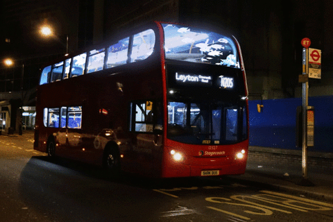 cinemagraph,night,friday,home,bus,s4rk