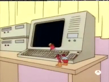 simpsons,bird,keyboard