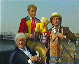 seventh doctor,jon pertwee,colin baker,doctor who,deal with it,promo,sylvester mccoy,third doctor