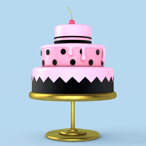 cutest cartoon illustration of a birthday cake, cute, | Stable Diffusion |  OpenArt