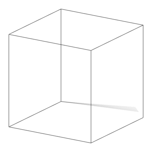 geometry,cube,black and white,artists on tumblr,processing
