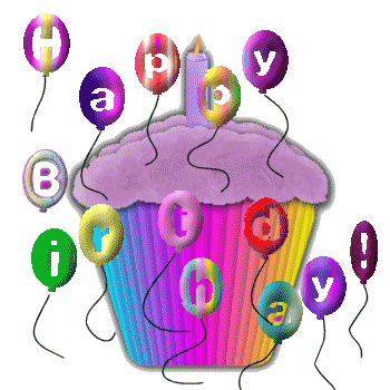 happy birthday,balloons,images,cupcake,scraps,transparent,birthday,comments,myspace,hi5,orkut