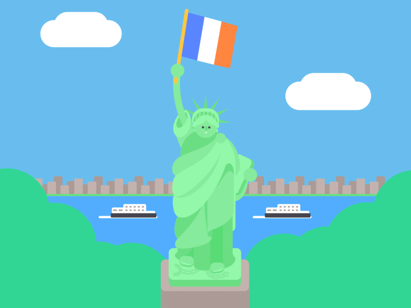 statue of liberty,loop,perfect loop,new york city,nycgifathon