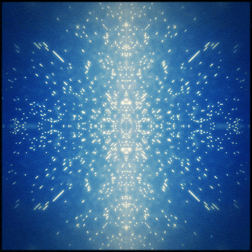 abstract,perfect loop,sparkle,glitter,trippy,weird,psychedelic,blue,white,seamless,seamless loop,twinkle,glittery,symmetry,ericaofanderson,symmetrical,artist