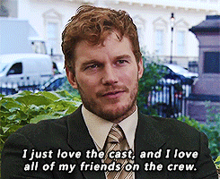 parks and recreation,chris pratt,parks and recreation cast,i luv all of u,u guise