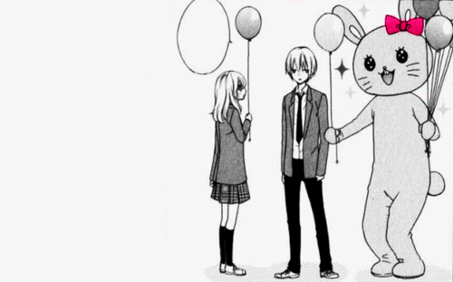 manga,ballon,manga girl,manga boy