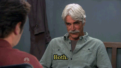 parks and recreation,parks and rec,ron swanson,nick offerman,doppelgangers,epic mustache,ron dunn,sam elliot