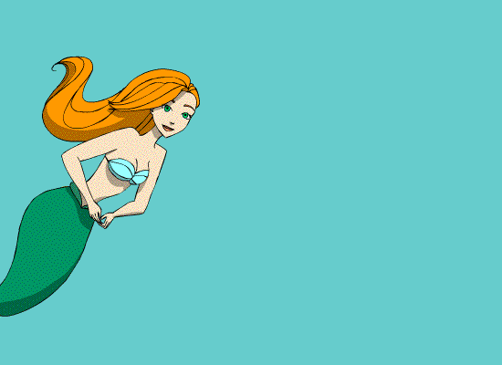 mermaid,the little mermaid,swimming,art,animation,disney,artists on tumblr,girl,color,artist,2d animation,shade,animate,my animation,2d animator