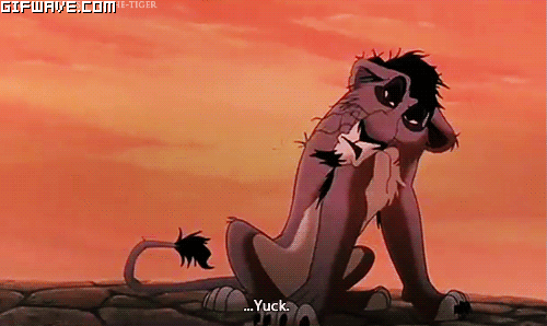 yuck,reaction,disney,queue,reaction s,the lion king,disgusted,disgusting,yourreactions,eww