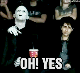 voldemort,excited,happy,harry potter,holiday,autumn,oh yes,lord voldemort,the hillywood show,hillywood show