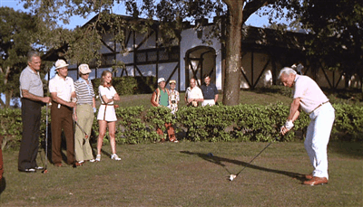 caddyshack,golf,judge smails,rodney dangerfield,1980s,slice,1980,harold ramis,ted knight,as a golfer,i feel his pain,bushwood country club,tee off,al czervik,judge elihu smails,tee shot,slice into the woods