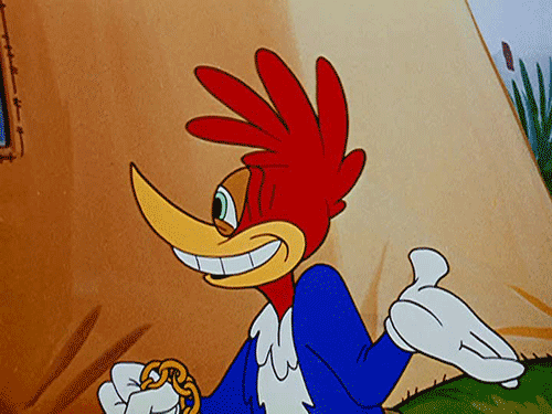 woody woodpecker,this guy,reaction