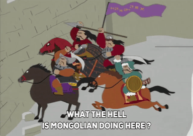 Mongolians злой гифка.