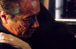 battlestar galactica,edward james olmos,mary mcdonnell,bill adama,kill me now,laura roslin,otp i cant live without her,this motherfucking scene oh god