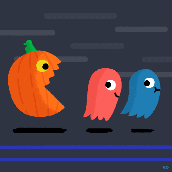 pacman,pumpkin,creepy,spooky,video game,puzzle,labyrinth,trick or treat,october,vintage,halloween,ghost,play,candy,arcade,happy halloween,jack o lantern