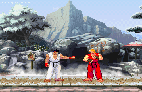 fist bump,ryu,street fighter,you rule,ken masters