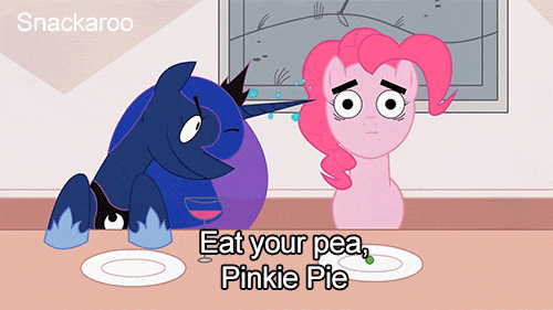 pinkie pie,princess luna,mlp,mysteryben,my little pony,snacks,ppg,pea,mysteryben27,powerpuffgirls