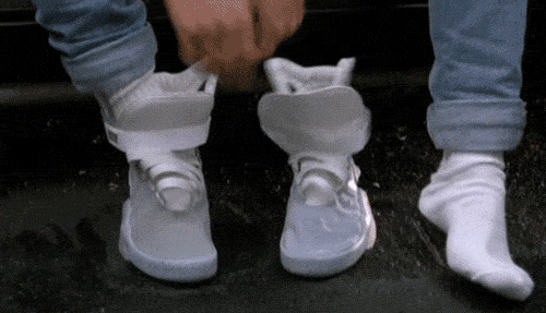 movies,movie,shoes,back to the future,nike,air mag,back to the future shoes,self lacing shoes