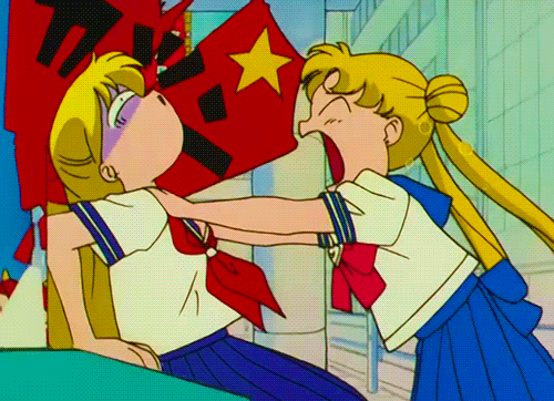 sailor moon,minako aino,usagi tsukino,sailor venus,anime,channel frederator