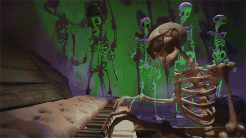 piano,halloween,skeleton,happy halloween
