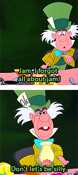 mad hatter,alice in wonderland,disney,photoset,quote,silly,white rabbit,march hare,cartoons comics