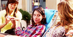 This Gif is about tynnyfer,parks and recreation,parks and rec,aubrey plaz.....