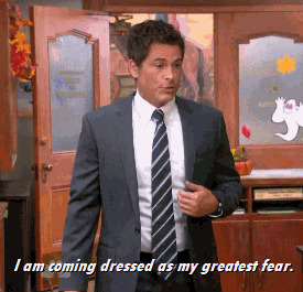parks and rec,parks and recreation,rob lowe,chris traeger,retta,donna meagle,honestly though,then youre gonna do this kind of stuff,if youre chris,if your goal is to get better mental health wise,halloween surise