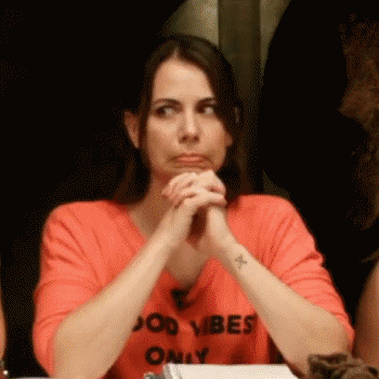 laura bailey,glance,reaction,and,nerd,geek,dragons,looking,react,dungeons and dragons,dnd,nerds,nerdy,laura,role,geeky,dungeons,geeks,critical role,critrole,critical,bailey,gns,vox,vex,machina,critrolegeeksundry