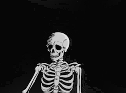 scary,skeleton,bones,halloween,black and white