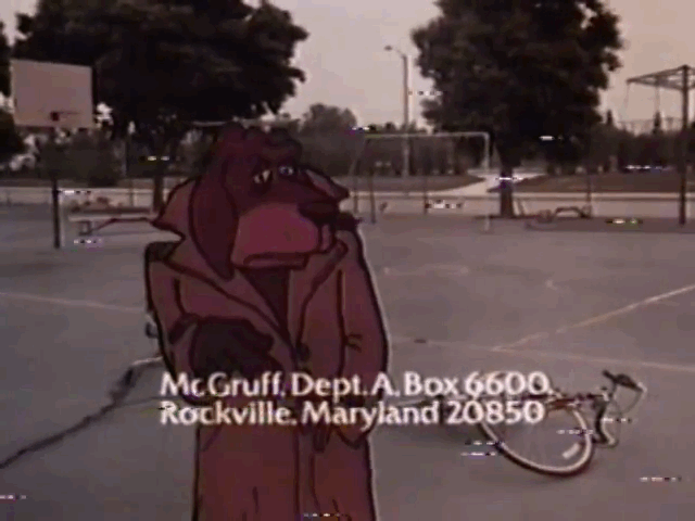 80s,commercial,crime dog,mcgruff