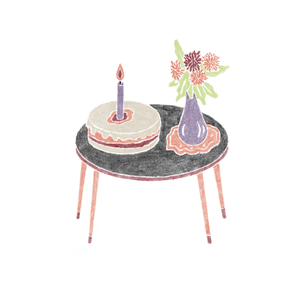 table,cake,illustration,birthday,candle,pencil,thokamaer