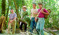 stand by me,movies,falling,surprised,swimming,this movie is a life ruiner