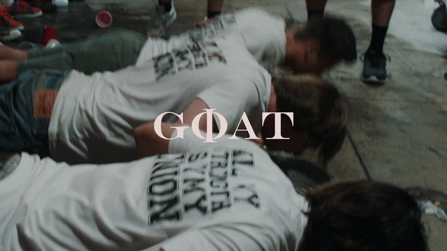 Animated GIF: hazing fraternity goat movie.