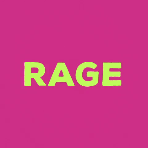 typography,animation,party,rawr,gym,anger,type,type animation,raging,rage face