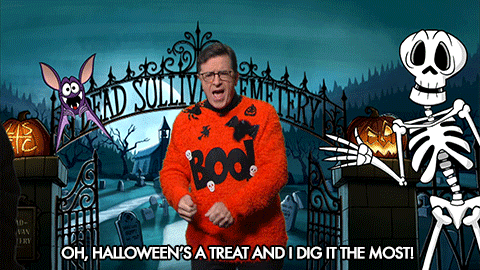 halloween,stephen colbert,late show,run the jewels,haloween,halloween wiggle,holiday sweater