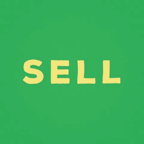 Type animation sellout sell out GIF.