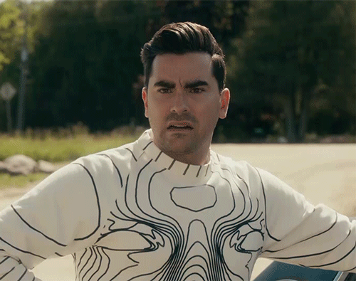 david rose,schitts creek,funny,comedy,angry,face,humour,cbc,canadian,schittscreek,levy,dan levy,daniel levy