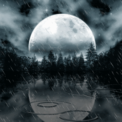 moon,rainfall,lunar