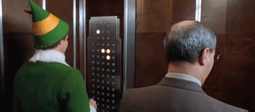 will ferrell,elf,elevator