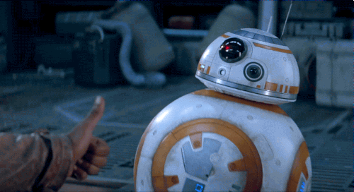 bb8,looks good,lgtm,yep,star wars,bb 8,thumbs up,movie,movies,episode 7,yes,good,the force awakens,episode vii,agree,thumbs,goo,you got it,youve got it