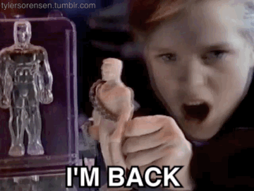 arnold schwarzenegger,ill be back,vhs,the terminator,terminator,im back,terminator 2,1990s,1992,toys,nineties,1991,james cameron,vcr,90s commercials,90s toys,videotape,video tape,1990s commercials,toy commercials