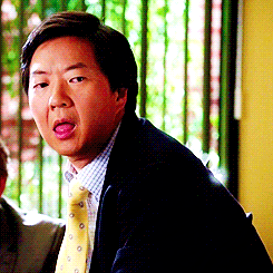 alison brie,ken jeong,community,annie edison,ben chang,crying omfg
