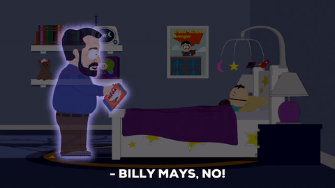 billy mays,scared,ghost,ike broflovski