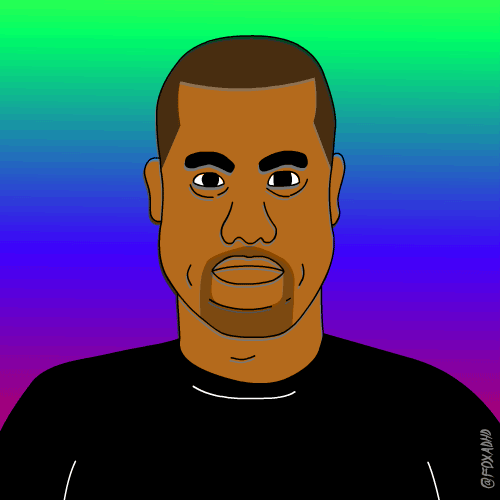 artists on tumblr,oops,music,fox,celebs,fox adhd,rap,concert,kanye west,jeremy sengly,celeb,kanye,animatino domination high def,animation domination high def