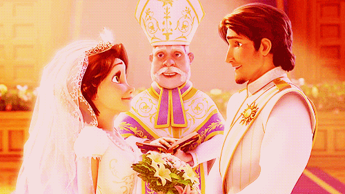 wedding,rapunzel,tangled,princess,flynn